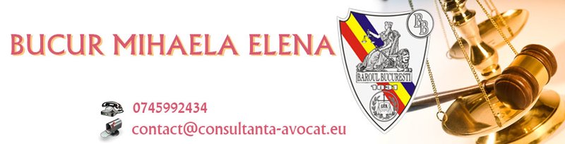 Bucur Mihaela Elena - Cabinet Individual de avocat